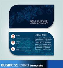 Our card template library includes layouts for thank you cards, holiday cards, christmas cards, valentine's cards and more. Vector Business Card Templates Ai Uidownload