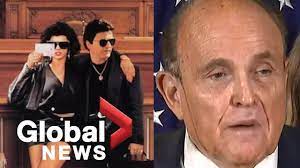 Us Election Rudy Giuliani Cites My Cousin Vinny Appears To Sweat Hair Dye During News Conference Youtube