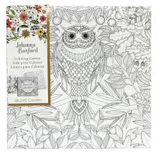 It has been translated into over 44 languages. Johanna Basford Secret Garden Coloring Canvas Owl Buy Online In Bahamas At Bahamas Desertcart Com Productid 64998747