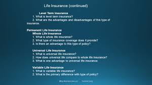 Life insurance contracts by or for the benefit of minors; Essential Standard 4 00 Understand Financial Credit And Insurance Law Life Insurance And Fruad Bb30 Business Law 4 02summer Ppt Download