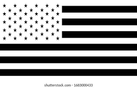 Maybe you would like to learn more about one of these? Black White American Flag Flat Vector Stock Vector Royalty Free 1683000433