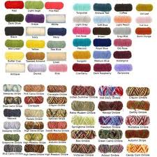 32 Matter Of Fact Yarn Colors Chart