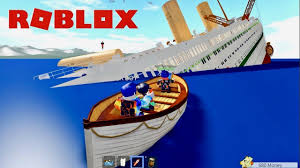 sinking ship in roblox