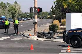Motorcycle Rider In Critical Condition After Crash Near Mccarran Ktvn Channel 2 Reno Tahoe Sparks News Weather Video
