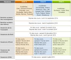 Vacances scolaires 2015 lille zone b. Dates Des Vacances Scolaires 2014 2015 Formation Et Cours