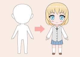 How to draw anime hair. How To Draw Chibi Anime Character Step By Step Animeoutline