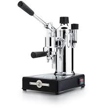 The Riviera Baby Luso Is A Chrome Manual Piston Machine By Zacconi And Takes Ground Coffee Coffee And Espresso Maker Espresso Coffee Snobs