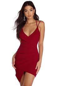 Strappy Stunning Mini Dress Red Dress Short Red Homecoming Dresses Short Dresses Tight