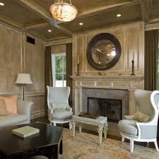 Once you have san ded the paneling, take a clean cloth and. Painted Paneling Living Room Ideas Photos Houzz
