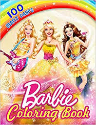 No marks or coloring on any pages. Barbie Coloring Book Great Coloring Book For Any Fan Of Barbie With 100 Giant Pages And High Quality Images M June 9798657142006 Amazon Com Books