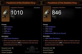 Wizard Shoulders - Diablo 3 Showroom