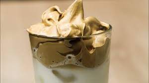 This coffee has so many names; Dalgona Coffee Recipe Whipped Coffee Tiktok Trend Greek Frothy Creamy Coffee Youtube