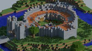 Does anyone have any tutorials/advice for building long diagonal walls, or very large circular ones? 12 Century Shell Castle In Minecraft Album On Imgur