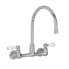 polished chrome with gooseneck spout