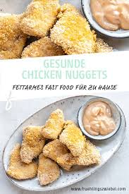 Gesunde Fast Food Rezepte Ungesundes Mcdonalds Menu Wird Gesund Fast Food Rezepte Gesunde Chicken Nuggets Proteinreiche Rezepte