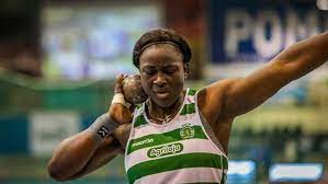 She represented cameroon at the 2016 summer olympics and the world athletics championships in 2015. Auriol Dongmo Consegue A Melhor Marca Mundial Do Ano E Bate Recorde Nacional No Peso Atletismo Jornal Record