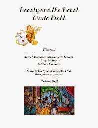 Reel Fancy Dinners Beauty And The Beast Theme Dinner Disney Movie Night Dinner Disney Movie Night Food Disney Movie Night