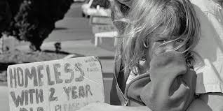 Image result for homeless mother child