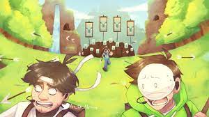 Pin By Potatocorgiuwu On Dreamteam Dream Art Youtube Art Minecraft Fan Art