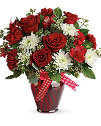 Valentine flowers wallpapers and images wallpapers. Happy Valentine Red Roses Alstroemeria White Carnations William S Flowers