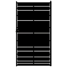 Portillon Battant En Fer Cassiopee L 100 X H 182 Cm Portillon Portes De Jardin En Fer Portillon Bois