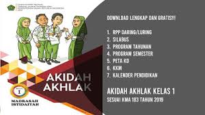 Silabus akidah akhlaq, merupakan perencanaan pembelajaran yang. Download Gratis Rpp 1 Lembar Rpp Daring Rpp Luring Prota Prosem Kkm Silabus Akidah Akhlak Kelas 1 Mi Sesuai Kma 183 Tahun 2019 Revisi Terbaru Lengkap Guru Digital