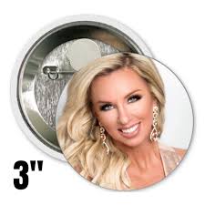 Pageant Button Pin