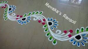 Pin By Munamarthi Jyothi On Rangoli Designs Rangoli Designs Rangoli Designs Flower Rangoli Border Designs