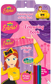 Each printable highlights a word that starts. Wiggles Emma Colouring And Activity Pack Independent Publishers Group