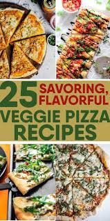 25 Vegetarian Pizzas Chockful Of Tasty Veggies Vegetarian Pizza Recipe Vegetarian Pizza Veggie Pizza Recipe