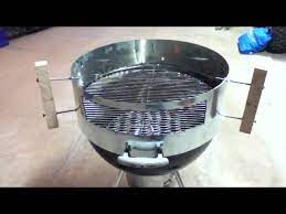 Turn Your Grill Into A Pizza Oven With This 20 Diy Kettle Pizza Clone Pizza Oven Diy Pizza Oven Diy Barbecue