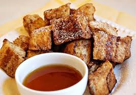 Want to know how to make french toast? Cinnamon Sugar French Toast Bites Multiply Delicious The Food French Toast Bites Recipes Eat Breakfast