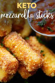 Keto Mozzarella Sticks Recipe In 2021 Keto Recipes Dinner Mozzarella Recipes Low Carb Recipes Snacks