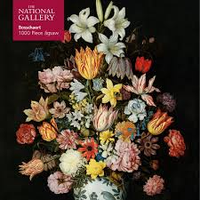 They feature fun puzzles of all types that'll keep you entertained. Adult Jigsaw Puzzle National Gallery Bosschaert The Elder A Still Life Of Flowers Flame Tree Publishing