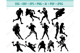 Download 16,117 soccer free vectors. Football Svg Football Players Png Football Silhouette Eps 413480 Svgs Design Bundles