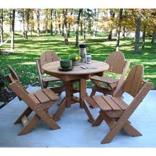 Tailwind Furniture Recycled Plastic 37 5 Round Dining Table Wdtr 310 Lead Time To Ship 1 To 3 Weeks Wood Patio Table Plastic Outdoor Furniture Round Dining Table