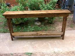60 Inch Rustic Console Table Extra Narrow Sofa Table Entryway Hallway Foyer Table With Shelf In 2020 Rustic Console Tables Rustic Consoles Outdoor Console Table