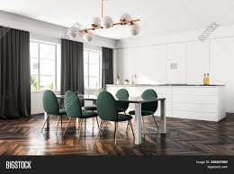 Wood floor with golden tones will look great with butter yellow walls and an orange toned wood will blend well with terracotta or rust wall. Luxury Dining Room Image Photo Free Trial Bigstock