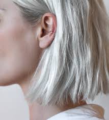 Swy Studio Minimal Ear Cuff Hair Makeup Ear Piercings Hair Beauty Cat