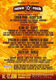 Line up phase 3 and day line ups (novarock.at). Nova Rock Festival Festival Co At