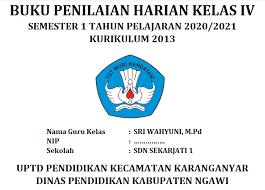Penilaian harian pai kelas 5 semester 1. Format Penilaian K13 Sd Kelas 5 Semester 1 Revisi Terbaru Mariyadi Com