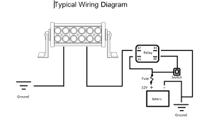 We also suggest adding a fuse. Wiring Diagram For Led Light Bar With Relay Hobbiesxstyle