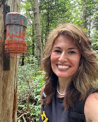 Introducing myself and sharing a photo from Breakneck Mountain