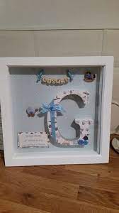 Here are some great baptism gifts for boys and girls for a special occasion. Christening Gift Craft Handmade For A Little Boy Christening Gifts For Boys Presents For Boys Diy Letters
