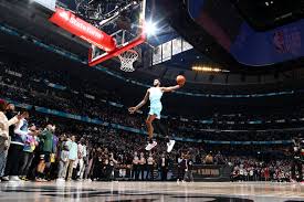 The N B A Slam Dunk Champion Cashes In The New York Times