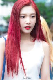 Sooyounga Photo Red Velvet Joy Velvet Red Hair Red Velvet