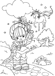 Rainbow brite coloring pages to download and print for free. Pin On Malbuch