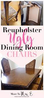 Revamp your whole dining room by reupholstering the chairs. Cost Of Reupholstering Dining Chairs Off 56