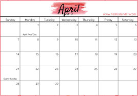 Editable April 2019 Calendar Template Calendar Template 2019 Calendar 2018 Calendar Template