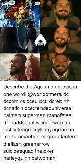 25 Best Memes About Aquaman Movie Aquaman Movie Memes